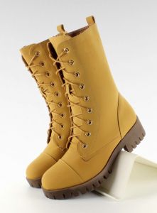 Stylowe glany military Nc11 Camel