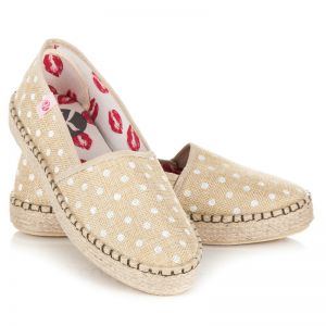 ESPADRYLE W GROSZKI