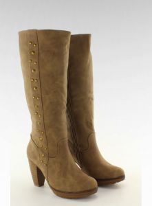 Klasyczne kozaki 8820S KHAKI