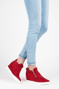 SNEAKERSY ZE ZŁOTYM SUWAKIEM