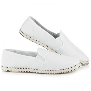 BIAŁE TENISÓWKI SLIP ON