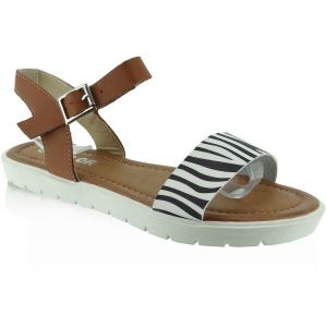 Sandałki safari style 1513-25 zebra
