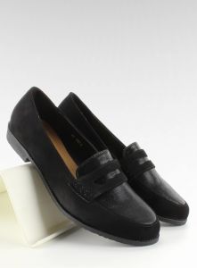 Mokasyny damskie L130 Black