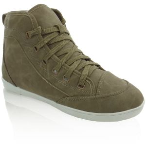 Trampki prostokątne oczka 8532 KHAKI