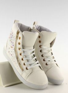 Designerskie sneakers HY1525 BIAŁE