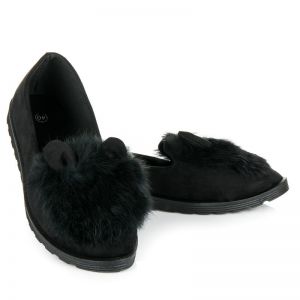 ZAMSZOWE BUTY Z USZKAMI