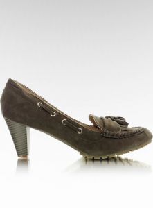 Zgrabne pantofle 771-2 khaki