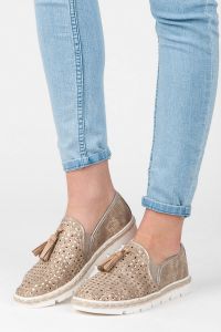 AŻUROWE SLIPONY ESPADRYLE