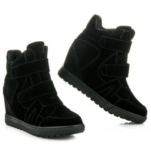 ZAMSZOWE SNEAKERSY NA RZEPY
