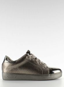Metaliczne trampki 7100  Grey