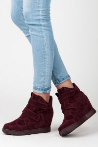 ZAMSZOWE SNEAKERSY NA RZEPY