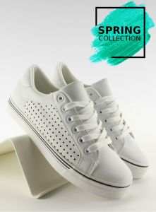Trampki damskie BL87P WHITE