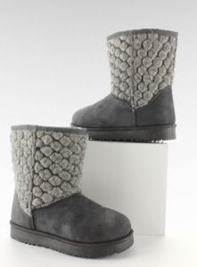 Dziecięce emusy z filcową cholewką k1647405 Gris