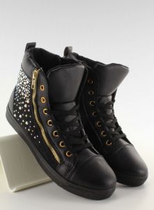 Designerskie sneakers HY1525 CZARNE