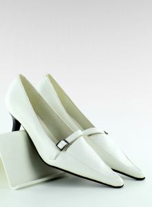 Pantofelki klasyczne H120-6 białe