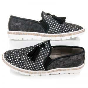 AŻUROWE SLIPONY ESPADRYLE