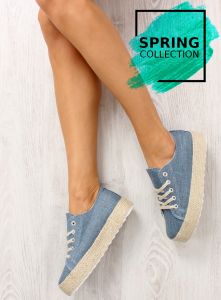 Creepersy espadryle k1720402 Jeans