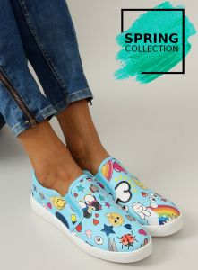 Slipony komiksowe 6120 BLUE