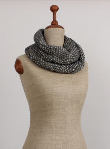 Komin złota nitka SZ-kmd-64 grafit
