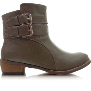 Botki stylowe AF-190 KHAKI