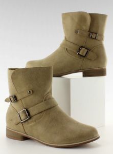Botki CASSUAL Y343 KHAKI