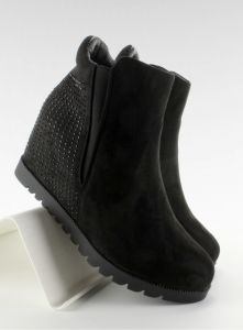 Botki ukryty koturn 168-105 Black
