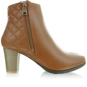 Botki na obcasie  812 Camel