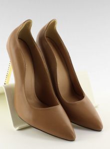 Zmysłowe czółenka A702 khaki