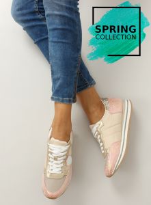 Buty sportowe snake story JT32 PINK