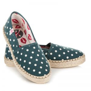 ESPADRYLE W GROSZKI