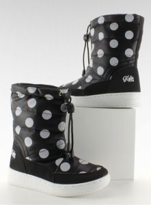 Dziecięce ortalionowe kozaczki k1646109 Negro