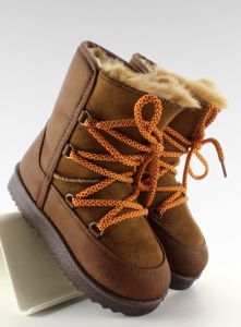 Dziecięce śniegowce księżycowe k1647403 Camel