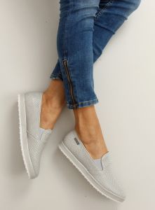 Slipony snake matt 8183 Grey