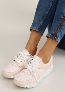 Buty sportowe glamorous diamonds k1730302 Rosa