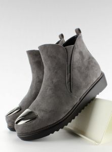 Botki sztyblety z blaszką GG-31 Grey