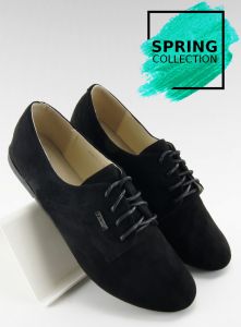 Zgrabne jazzówki zamszowe 5063 Black