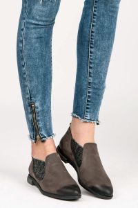 SKÓRZANE BUTY DAMSKIE