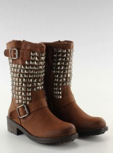 Biker boots B025-2 CAMEL