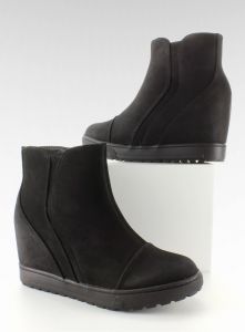 Ocieplane sneakersy J0029 BLACK