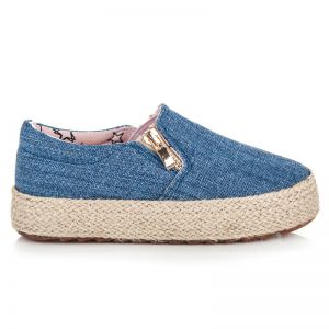 DZIECIĘCE ESPADRYLE NA PLATFORMIE