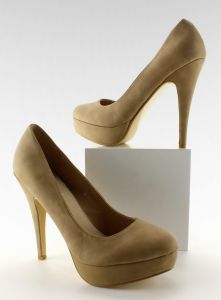 Czółenka eleganckie MJ1066-MAT khaki