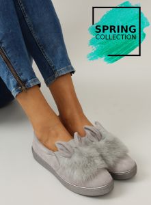 UROCZE TRAMPKI HUNNY BUNNY GU01 GREY