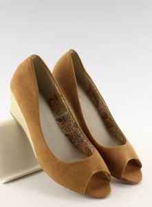 Koturny espadryle Ls-141 camel