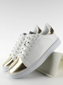 Trampki z metalicznymi noskami YP-01 Gold