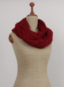 Komin ze splotem SZ-EFK-41 bordo