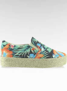 Slip-on espadrylowa gruba podeszwa 1520202 papua