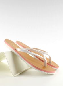 Japonki na sportowej podeszwie L5851 White