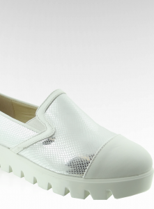 Vagabondy slip-on 88-1 białe