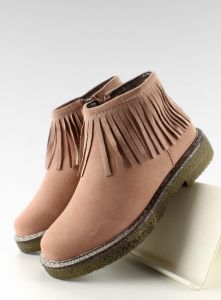 Botki dziecięce z frędzelkami k1647002 ROSE