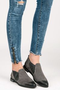 SKÓRZANE BUTY DAMSKIE